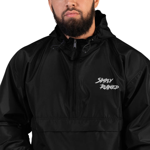 Simply Ruined Embroidered Champion Packable Jacket