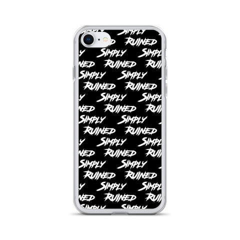 Simply Ruined iPhone Case (Black White)