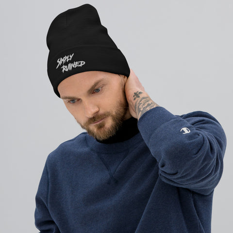 Simply Ruined Embroidered Beanie